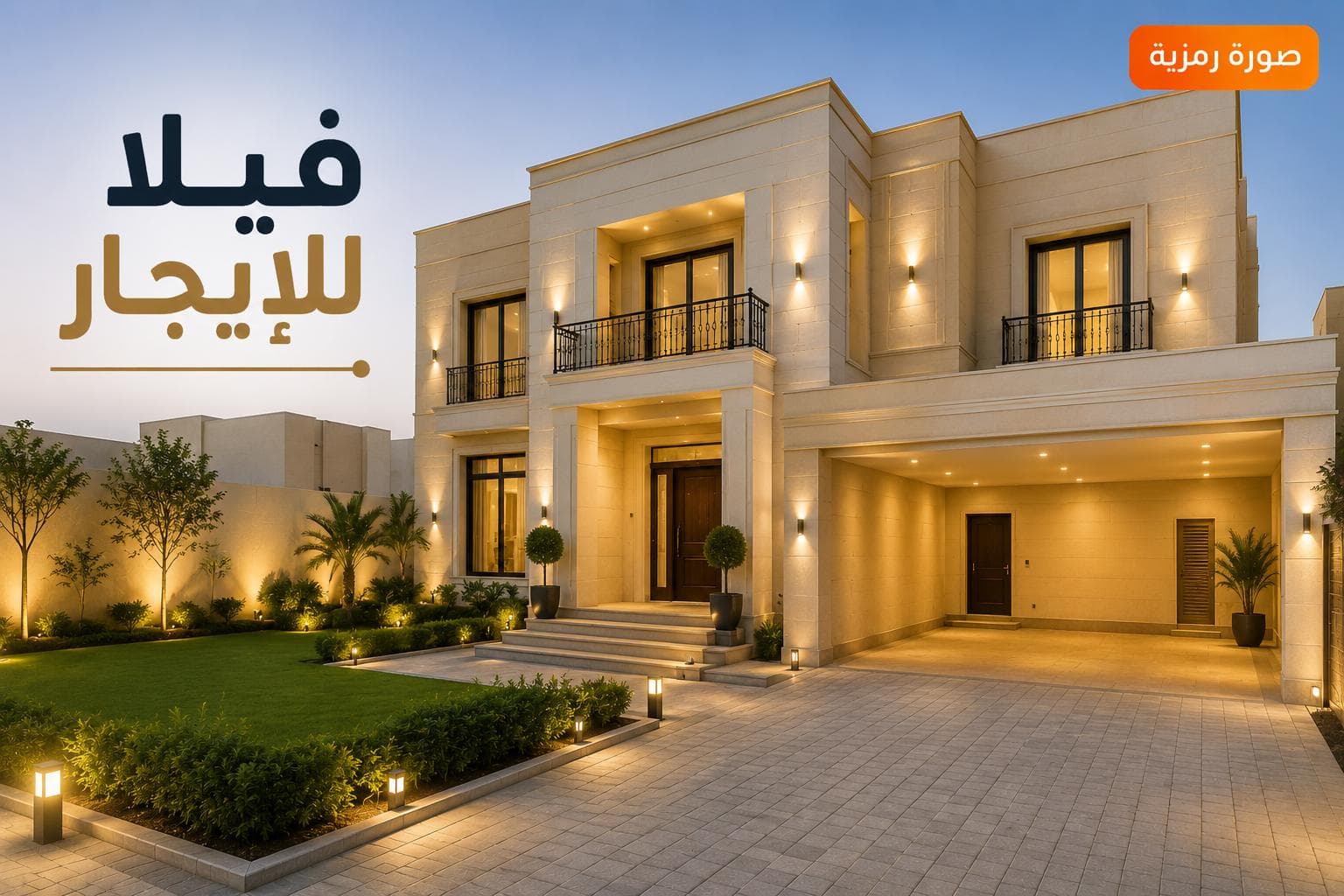 للايجار بيت حكومة فى جابر الاحمد قطعة 6