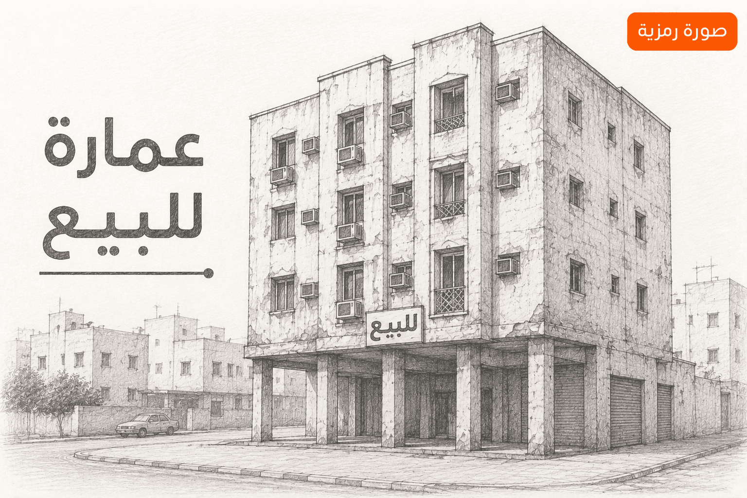 للبيع عماره استثماريه فى حولى