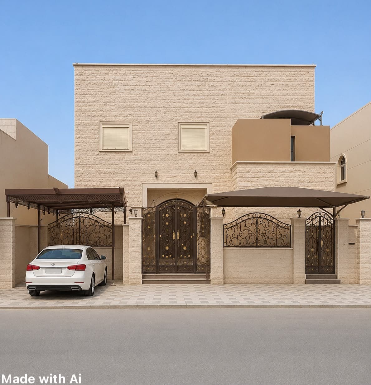للبيع بيت دورين وربع بصباح الناصر