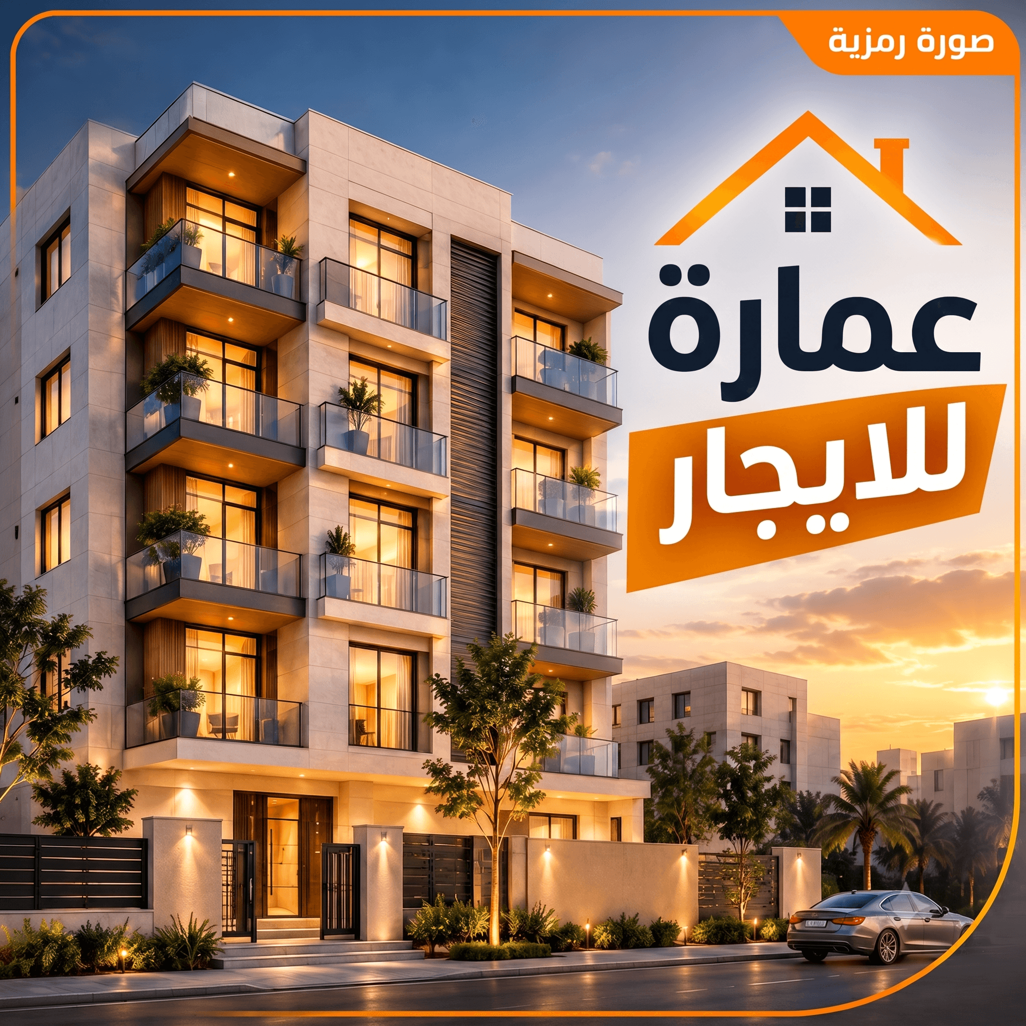 للإيجار 4 عمارات للشركات فى المهبوله