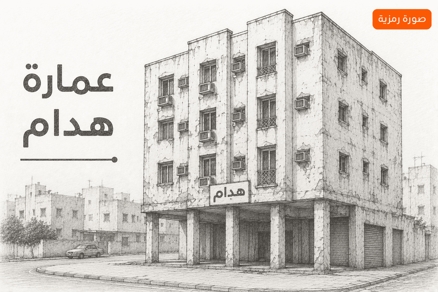 للبيع هدام تجاري في شرق