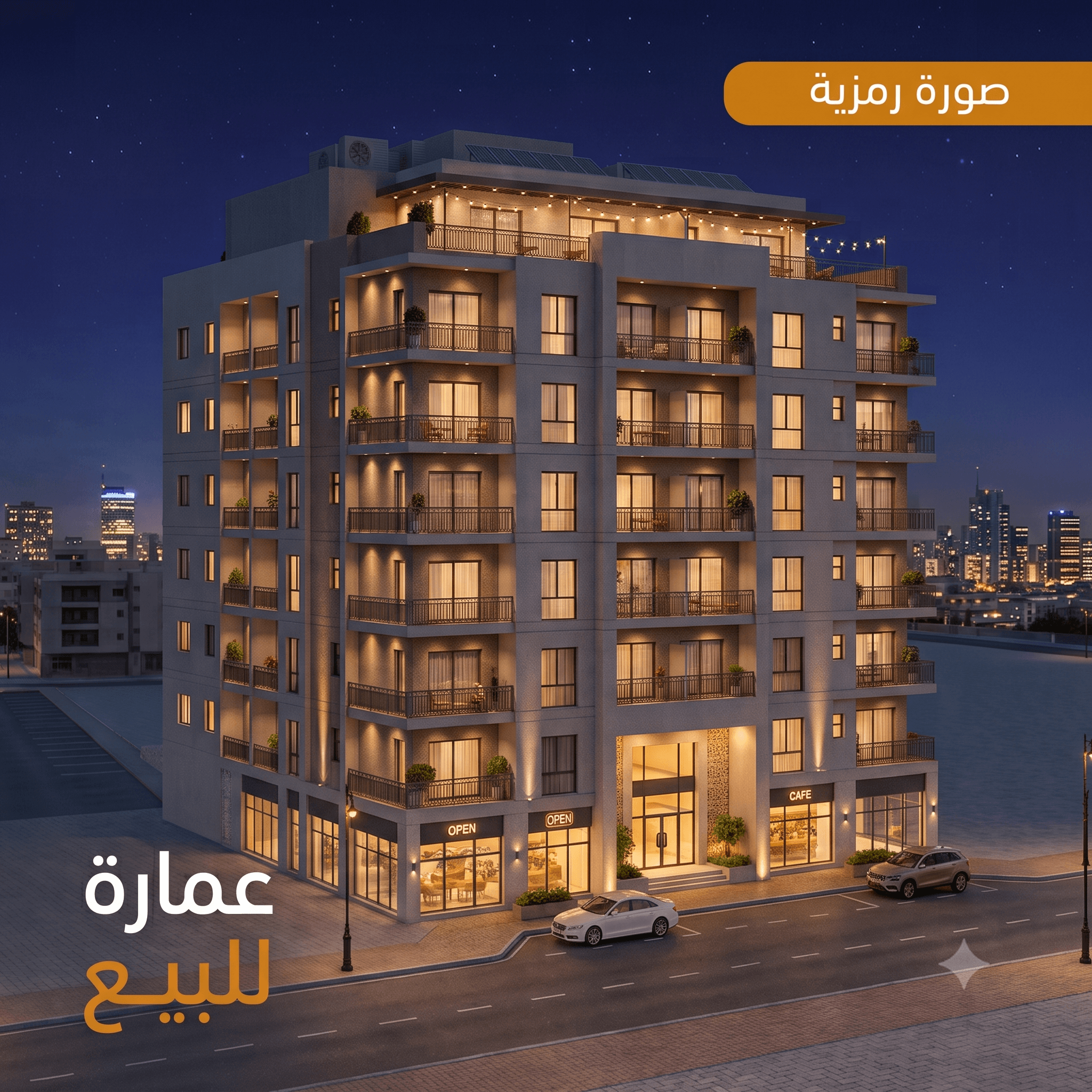 عمارتين للبيع فى بنيد القار
