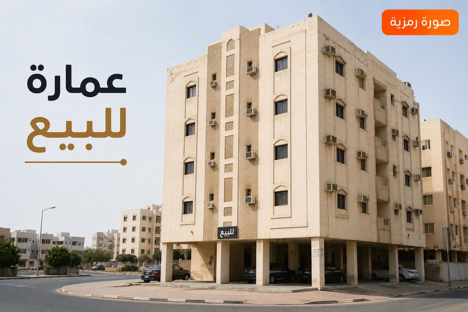 عماره للبيع فى بنيد القار بناء فخم