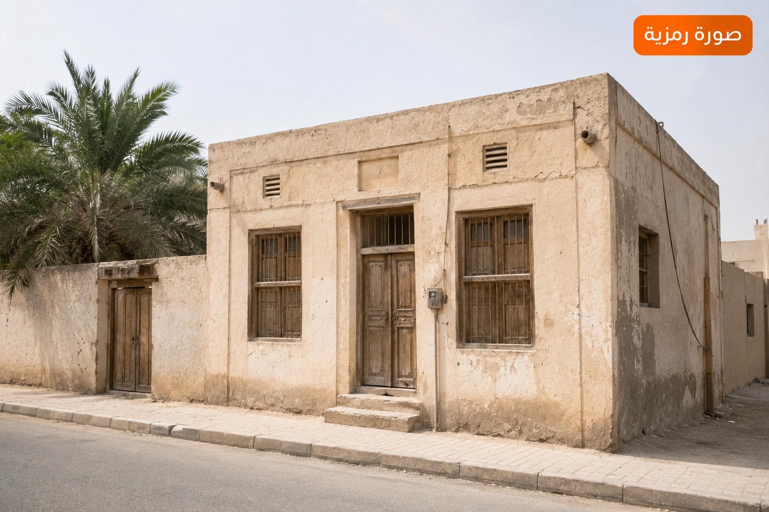 للبيع هدام خالى فى بنيد القار