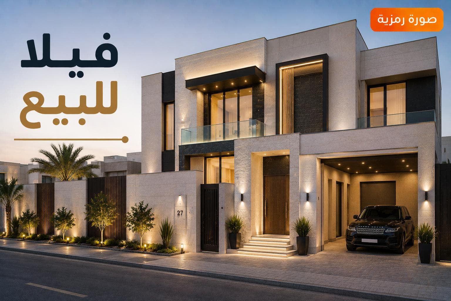 فيلا مودرن للبيع فى السره