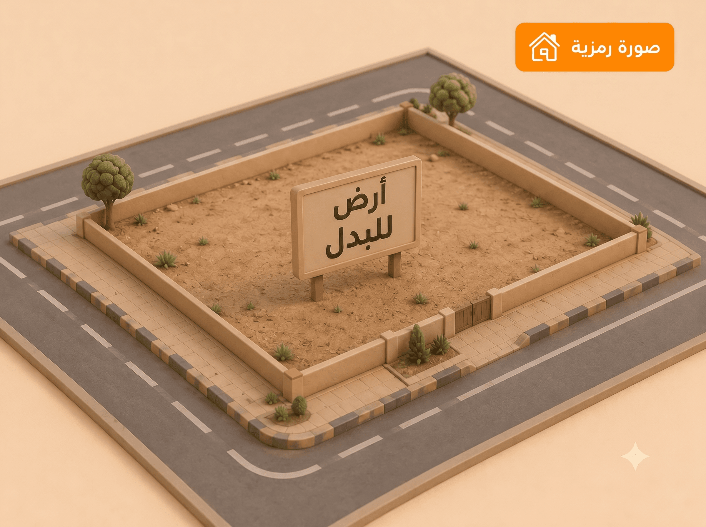 للبدل ارض بالمطلاع مع 2012 وقبل
