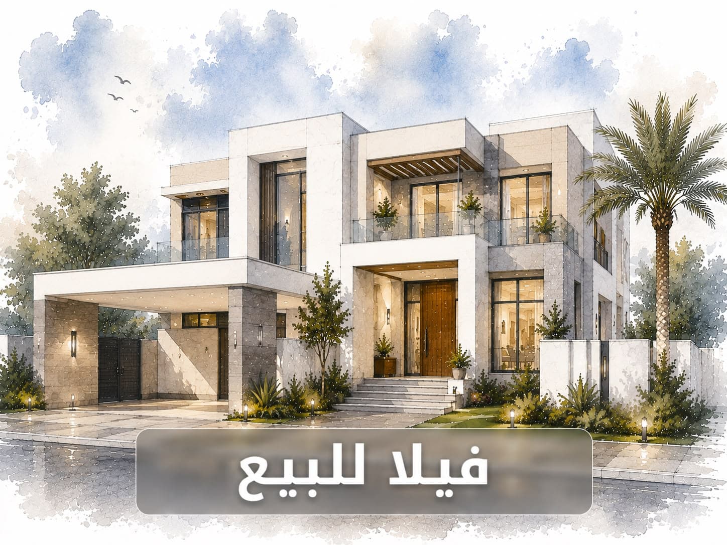 فيلا من دورين للبيع بالخيران السكني