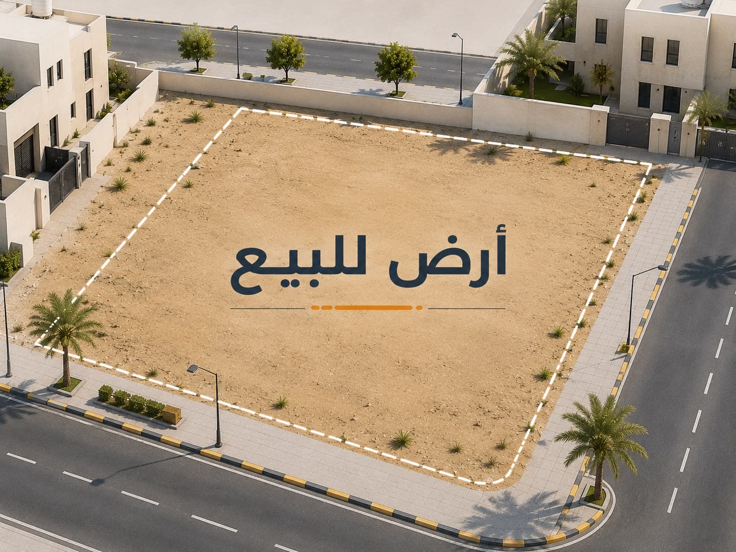 أرض زاوية للبيع فى منطقة الرميثيه - صورة 2
