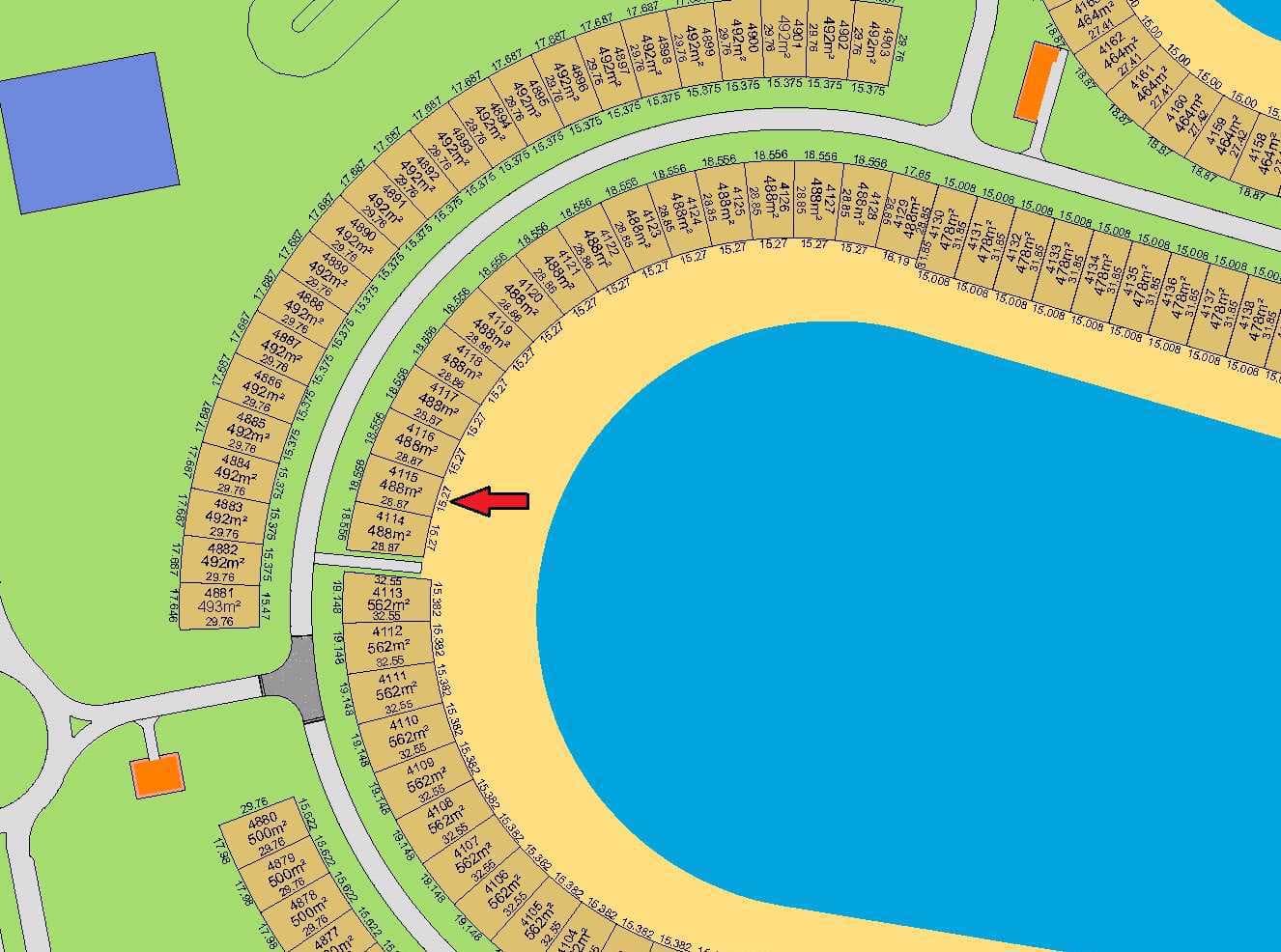 ارض للبيع فى البحرية الخامسة وثيقة حرة