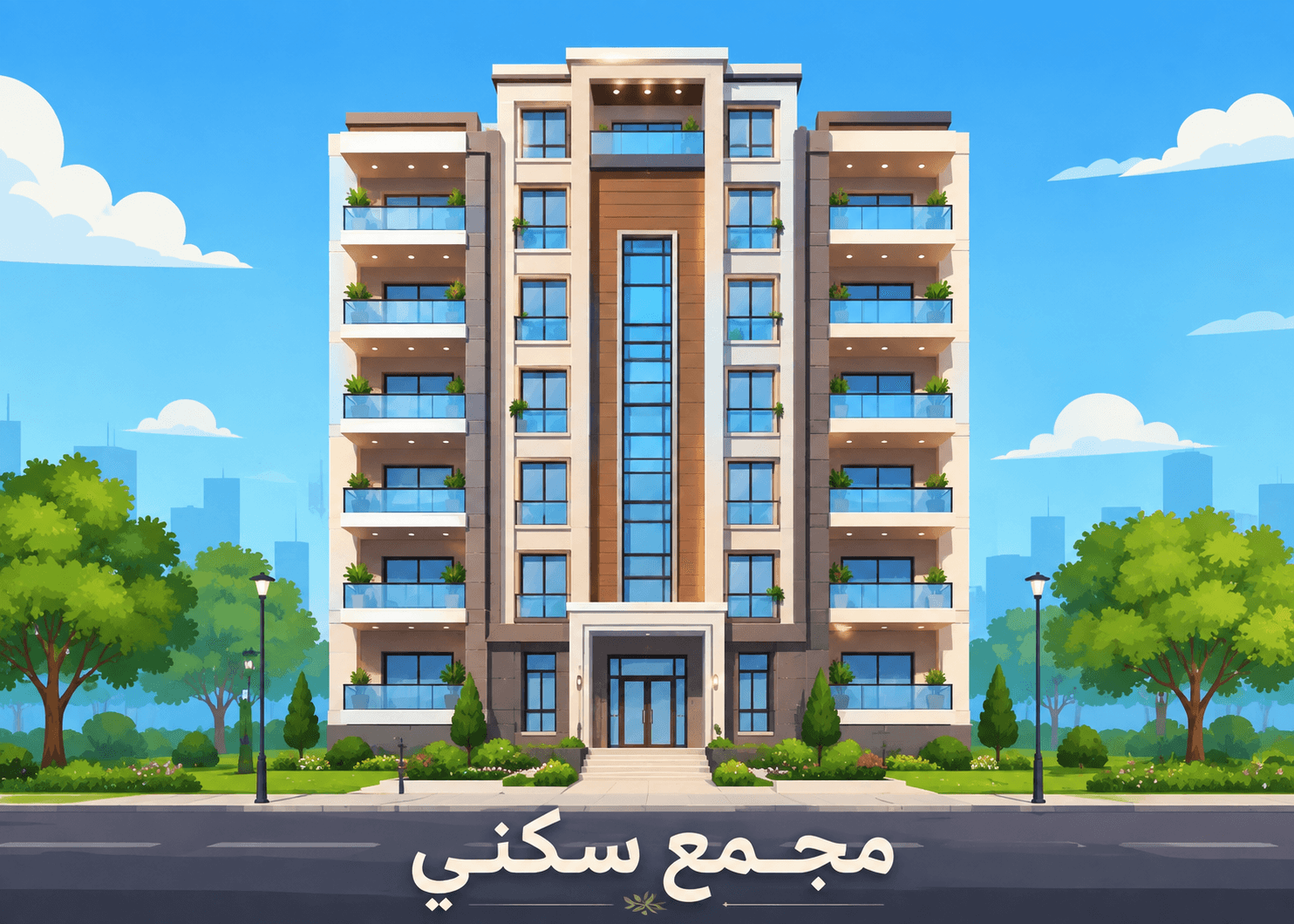 للبيع مجمع سكني فى صباح السالم