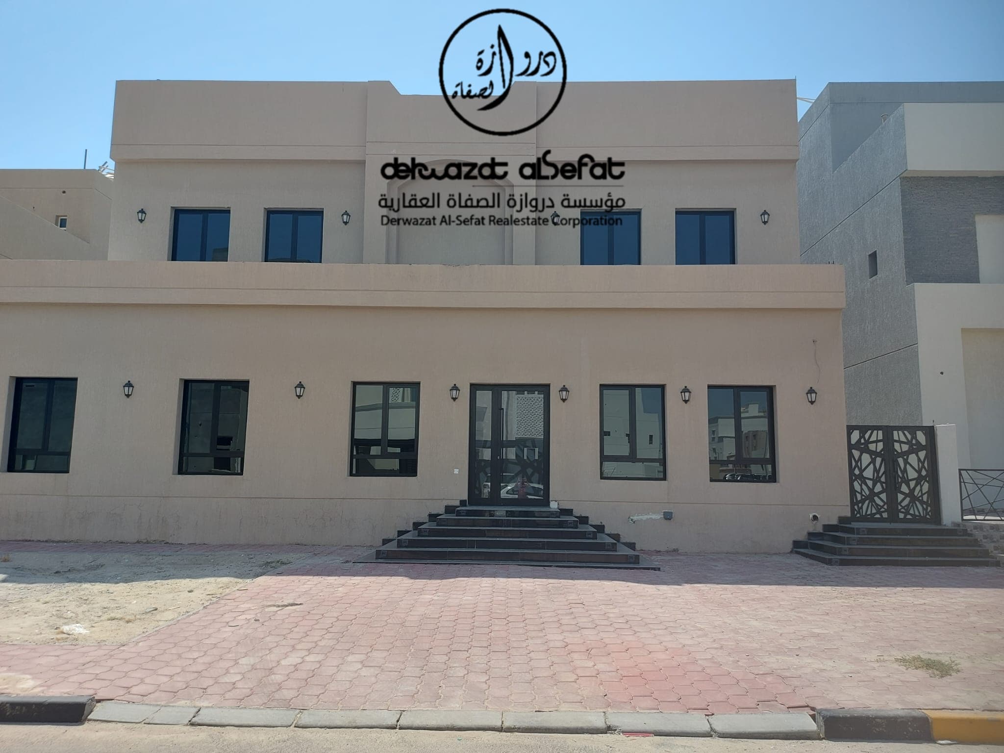 للإيجار بيت من دورين بالوفرة السكنية