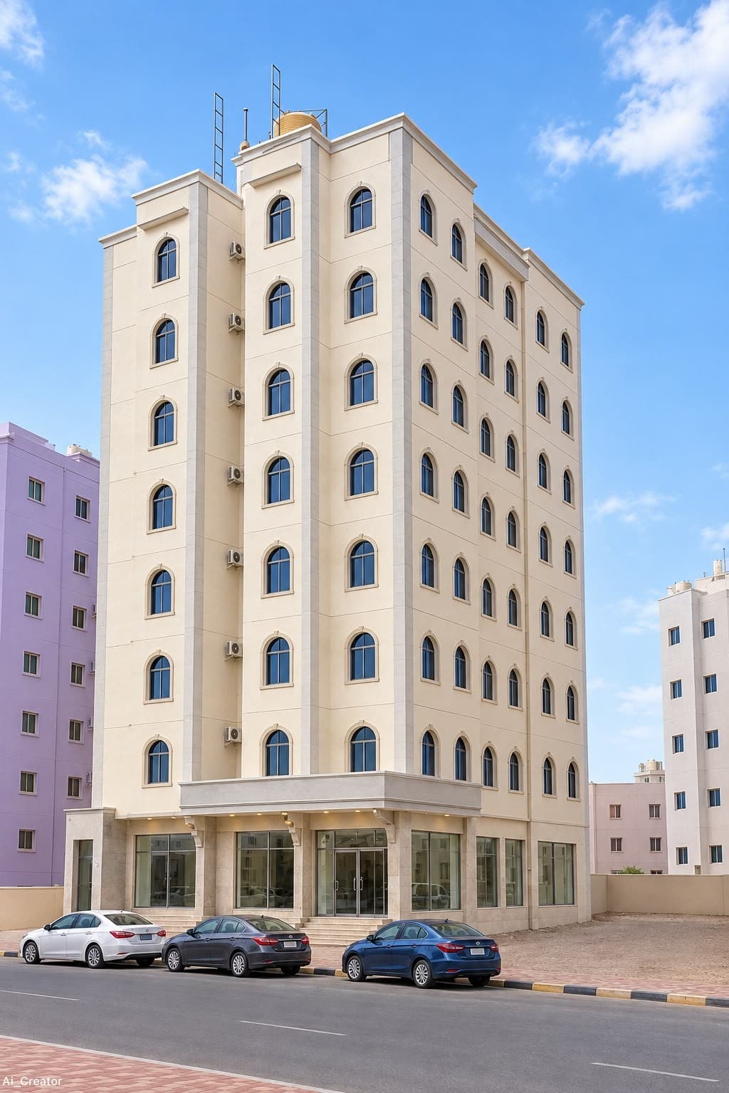 للبيع عمارة زاوية فى خيطان استثمارية