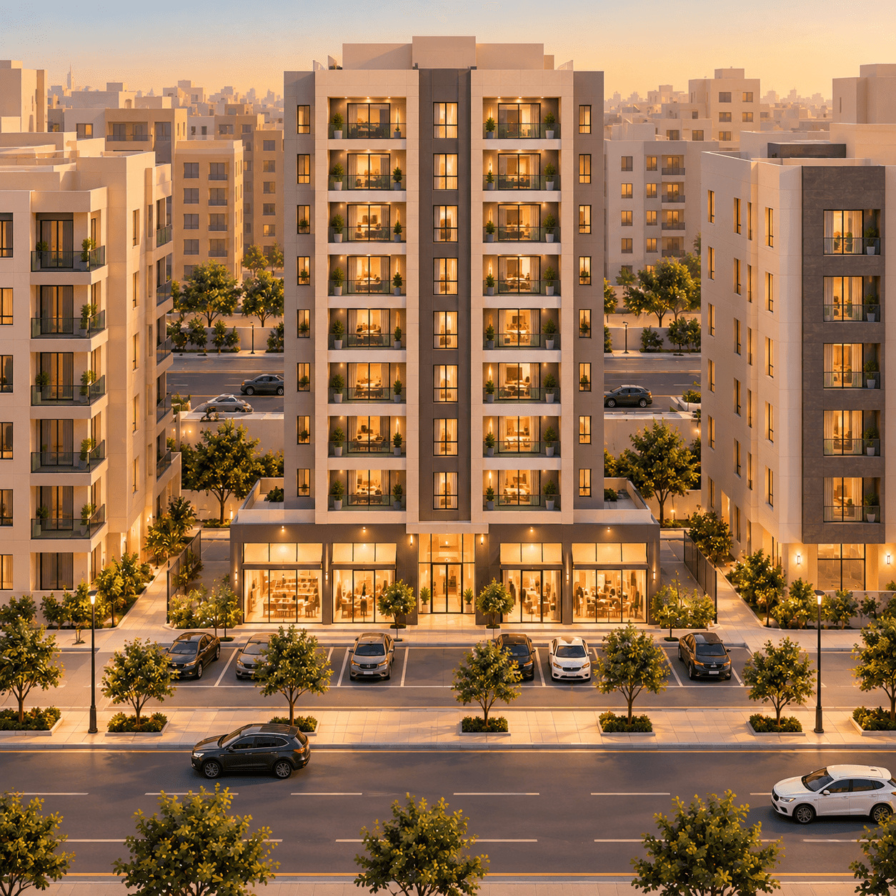 للبيع عمارة استثمارية في الفروانية بطن وظهر