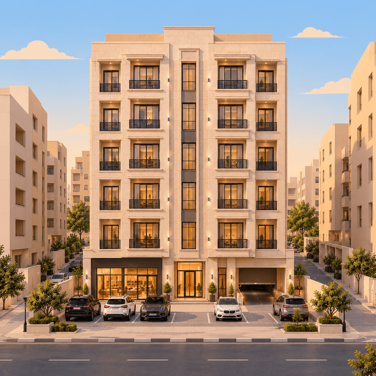 عمارة للإيجار في حولي للشركات