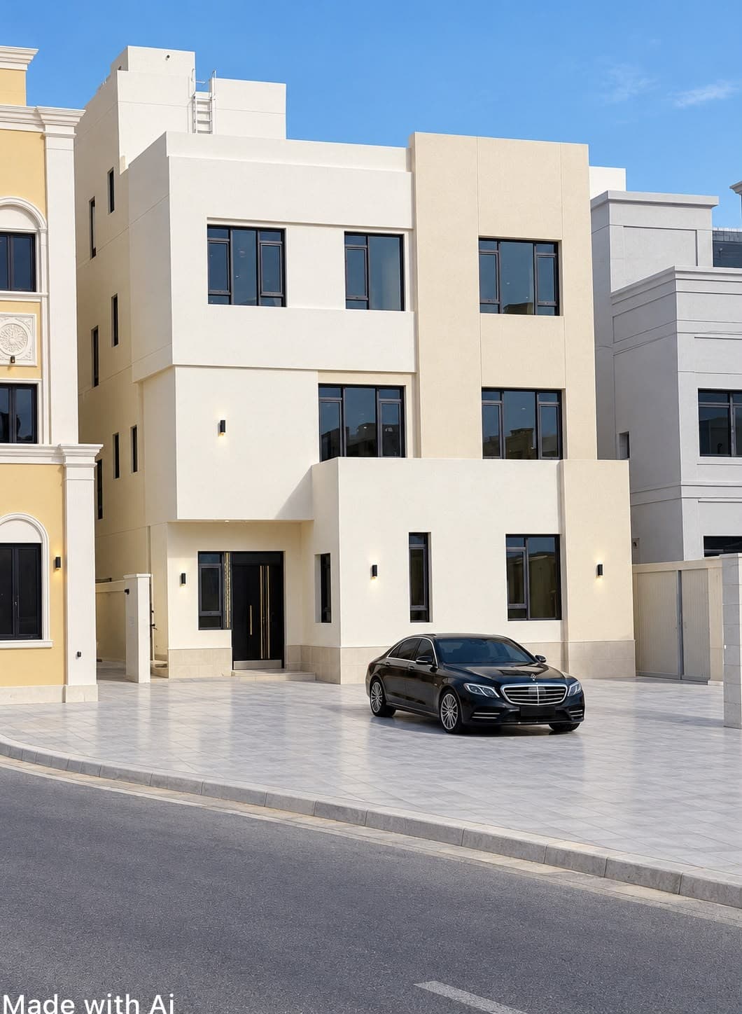 للبيع فيلا بمدينة المطلاع شارع واحد