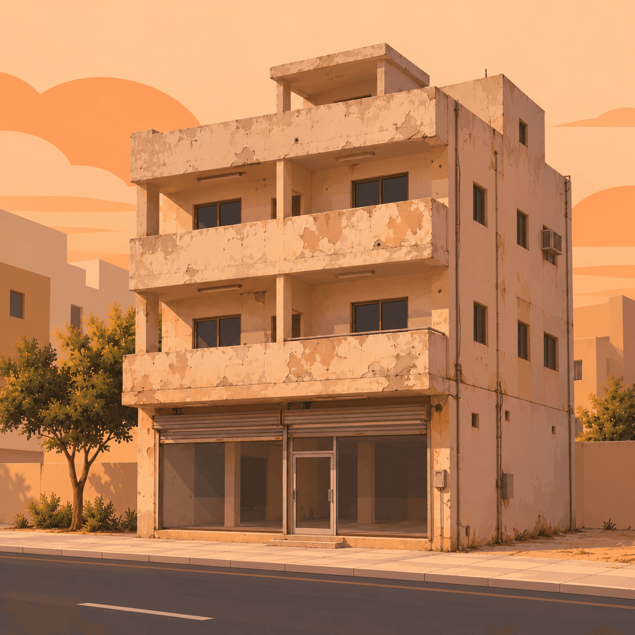 للبيع عمارة هدام في السالمية قطعة 12