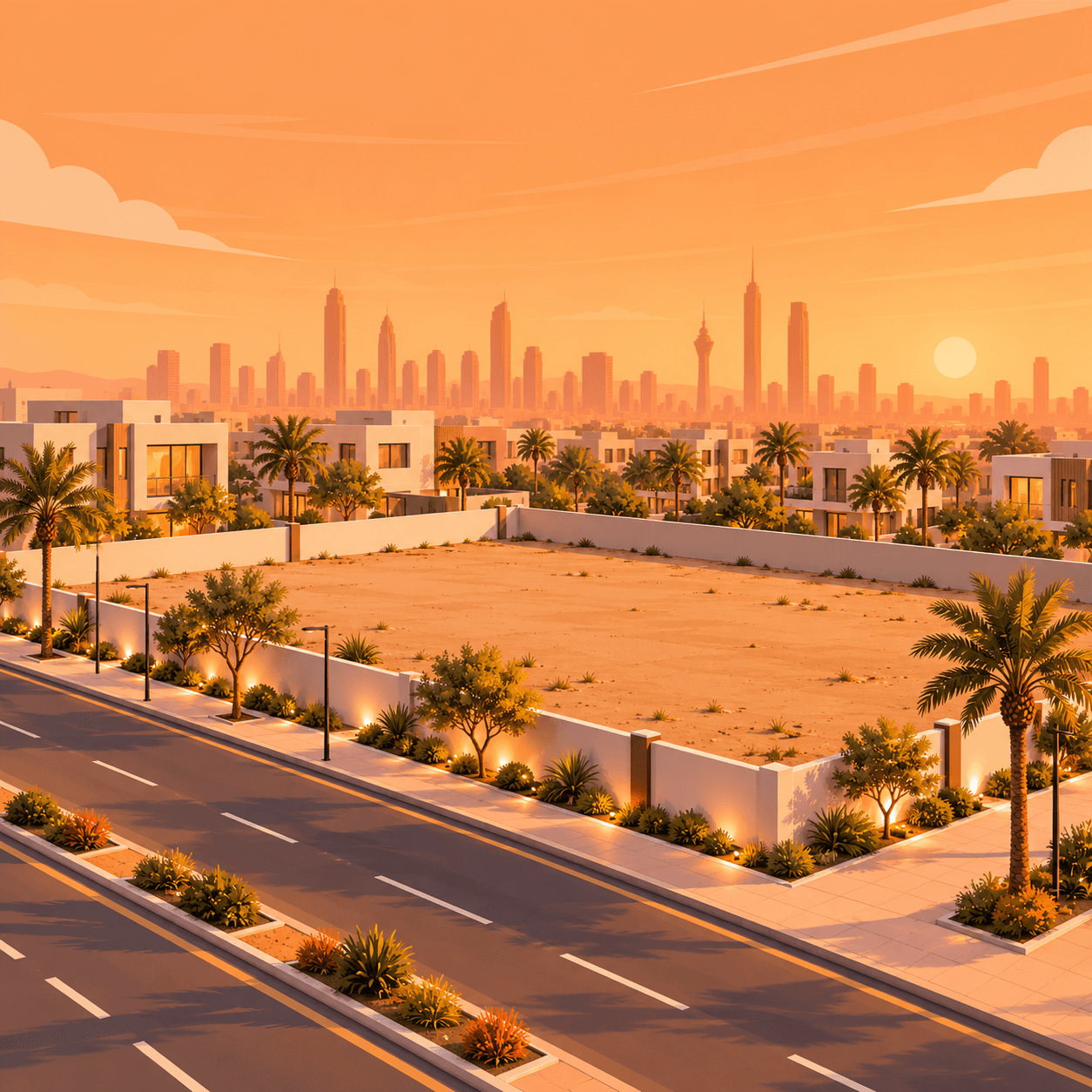 أرض في جنوب خيطان للبدل مع طلب