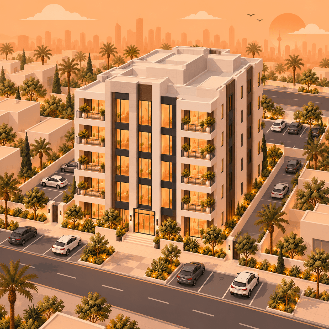للبيع عماره في بنيد القار جديدة
