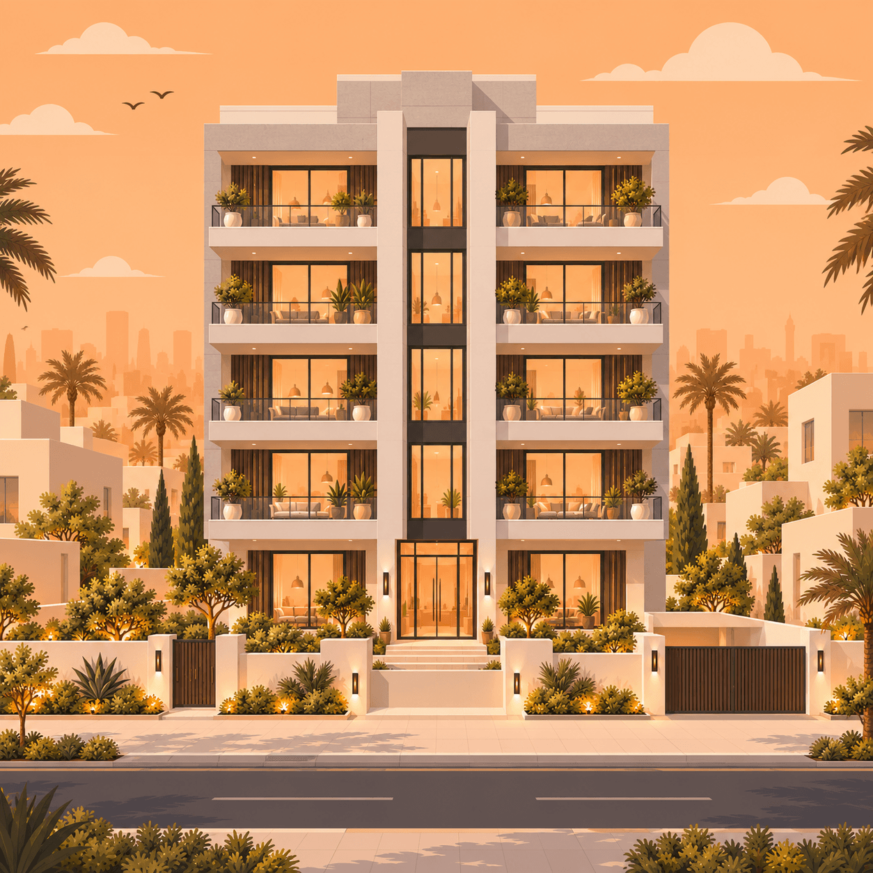 للبيع عماره استثماري بالسالميه شارع واحد