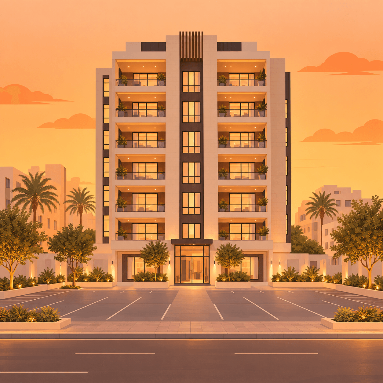 للبيع عمارة في السالمية شارع وسكة جانبية