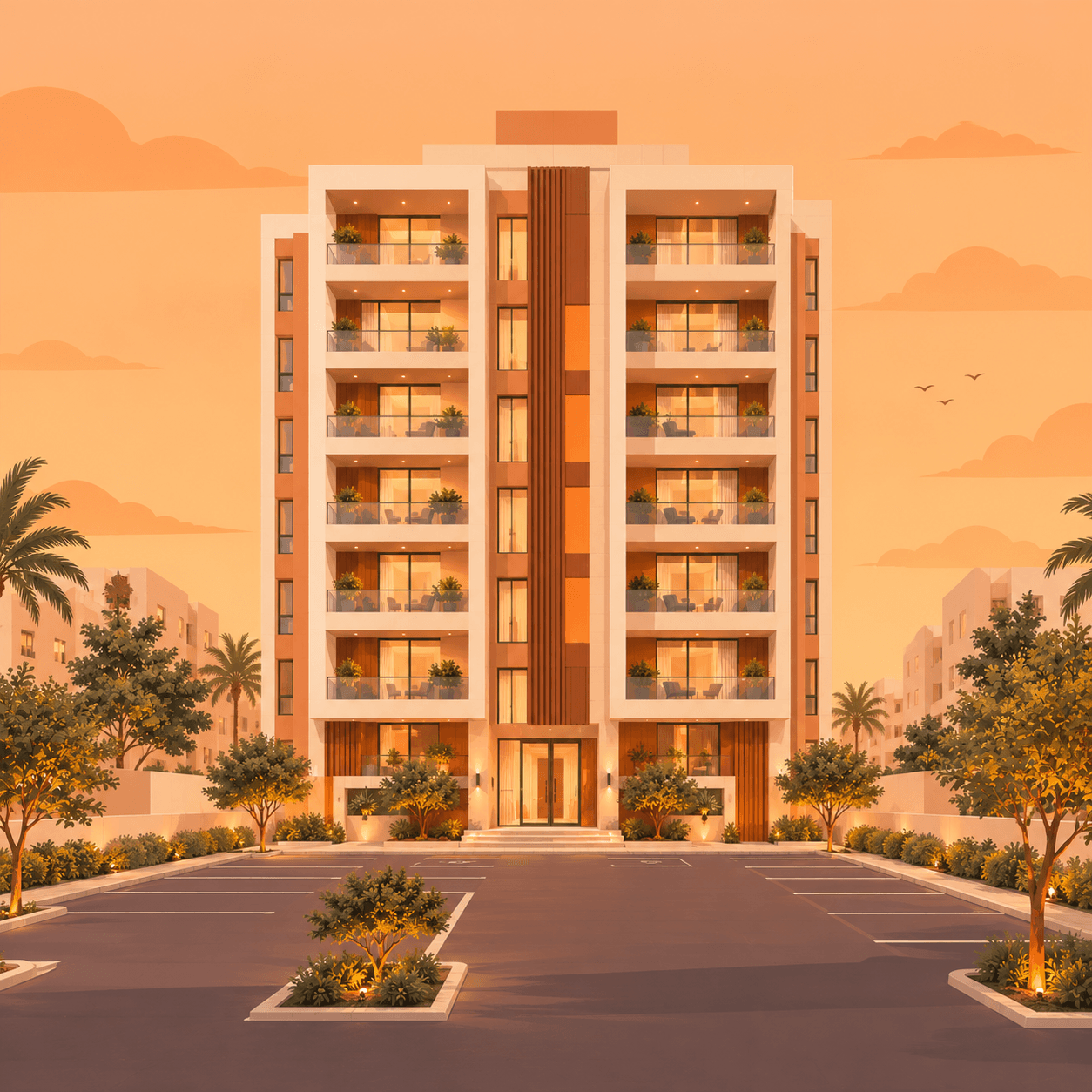 للإيجار عماره في الفروانية