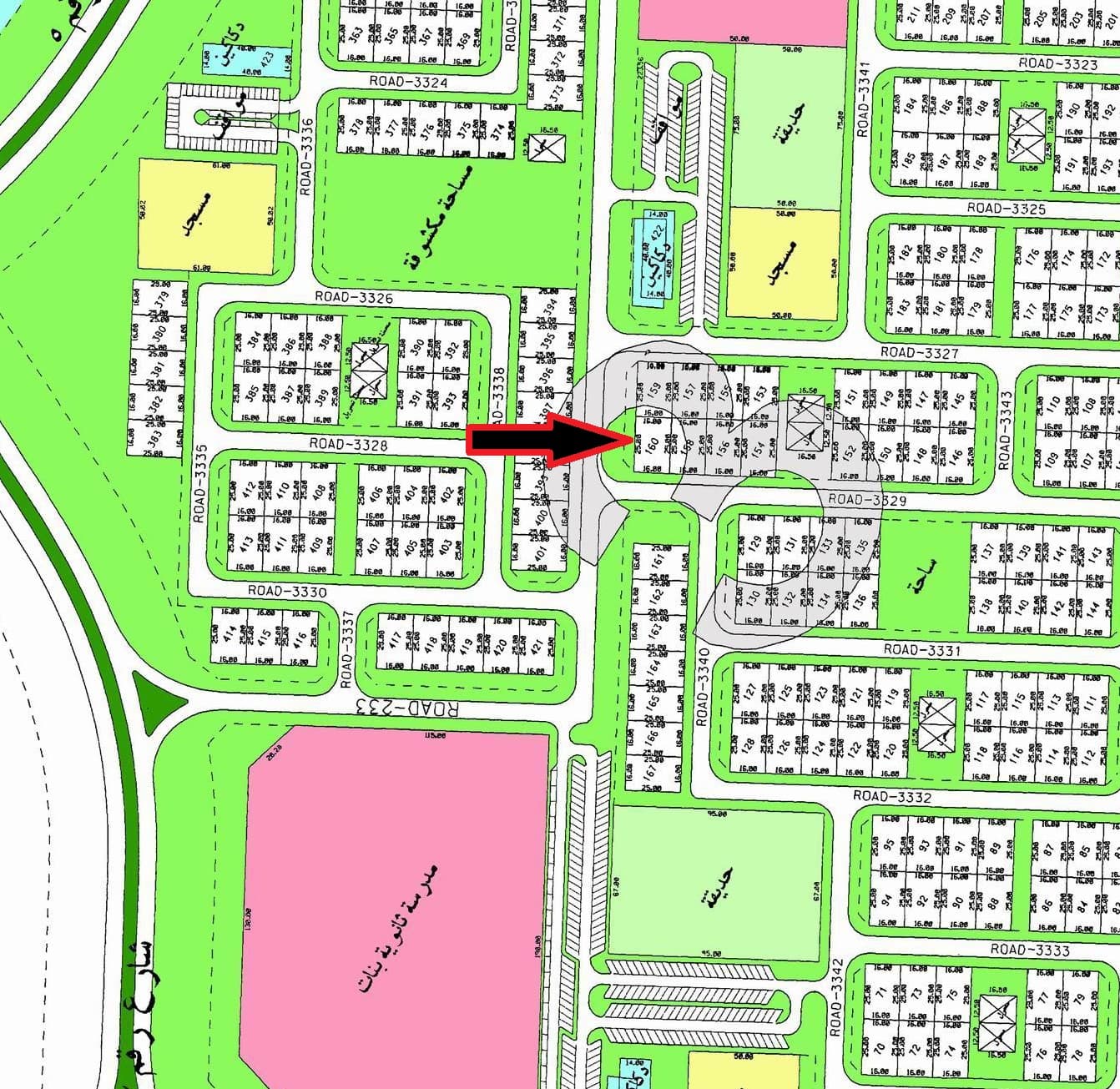 للبيع أرض بالخيران السكني قطعة 3 للبيع أرض بالخيران السكني قطعة 3