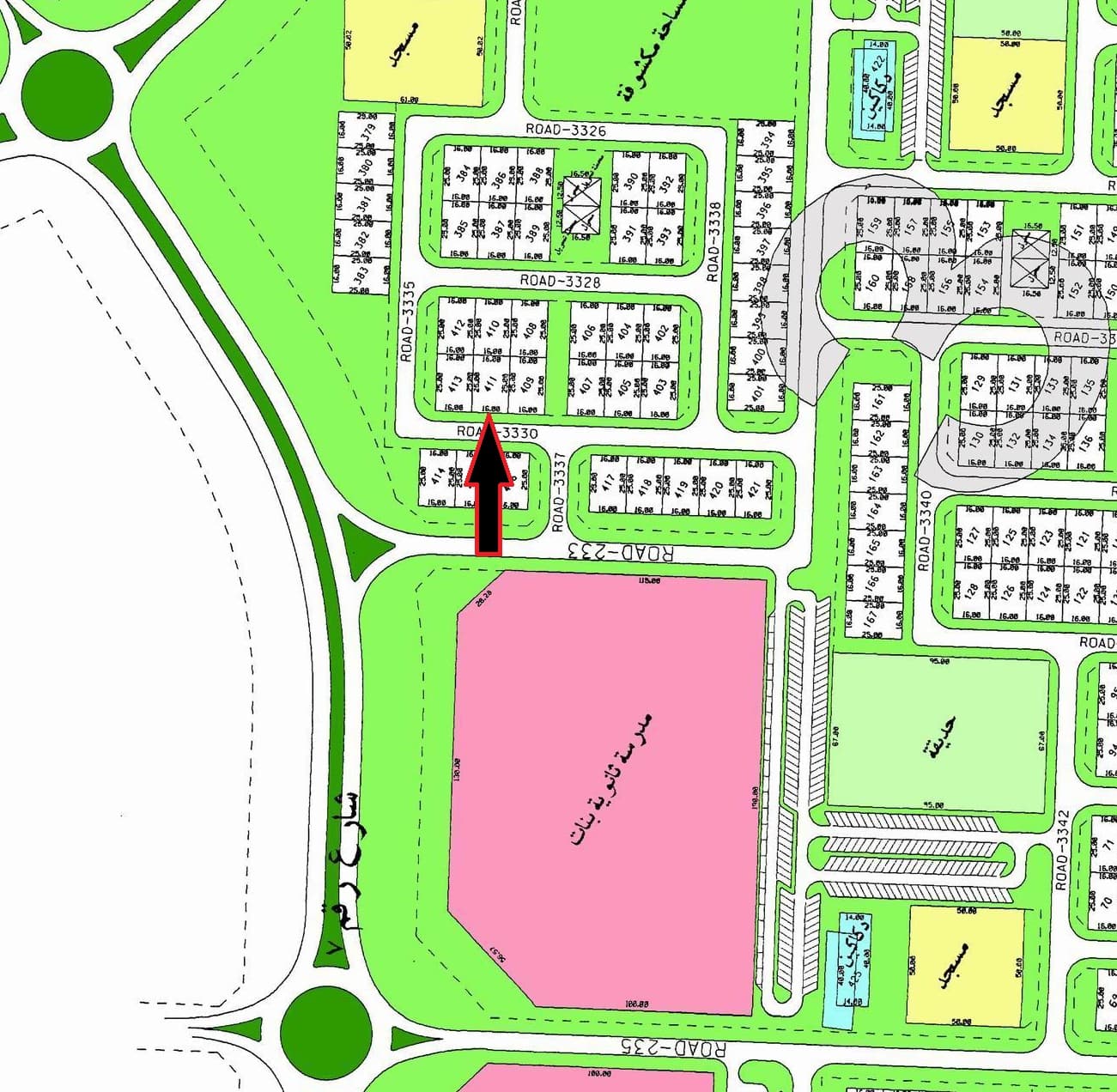 للبيع أرض في الخيران السكني قطعة 3 للبيع أرض في الخيران السكني قطعة 3