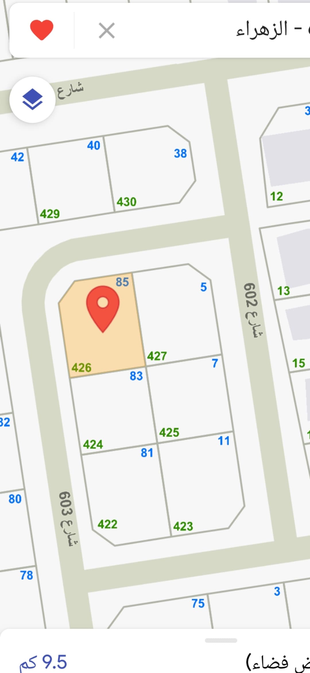 للبيع أرض بمنطقة الزهراء زاوية للبيع أرض بمنطقة الزهراء زاوية