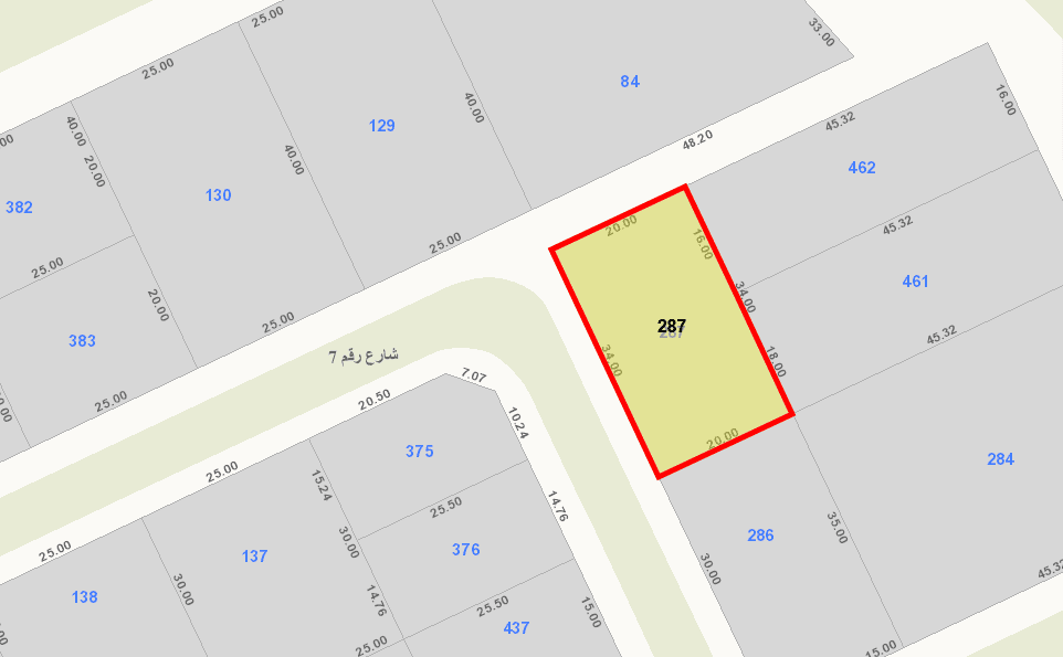 للبيع أرض فى الجابرية قطعة 12 للبيع أرض فى الجابرية قطعة 12