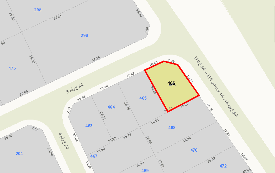 للبيع أرض فى منطقة الجابرية قطعة 12 للبيع أرض فى منطقة الجابرية قطعة 12