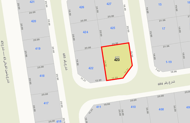 أرض للبيع فى الزهراء زاوية رمز undefined أرض للبيع فى الزهراء زاوية