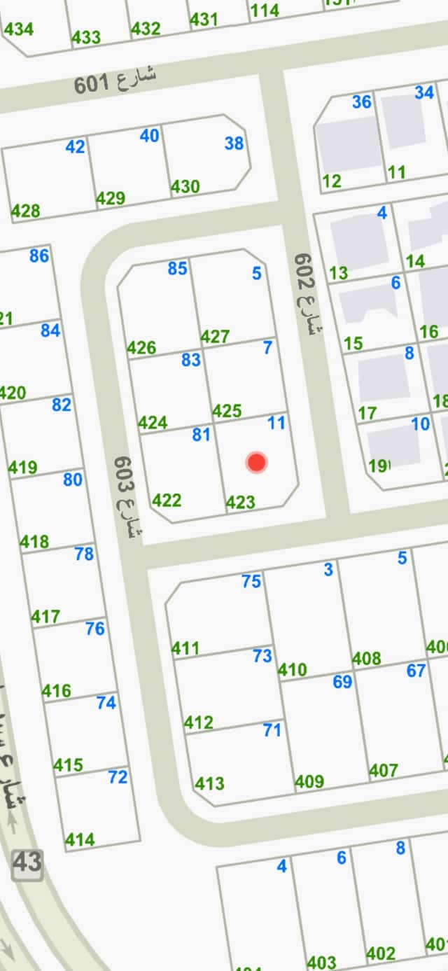 أرض للبيع فى الزهراء زاوية رمز 49449 أرض للبيع فى الزهراء زاوية