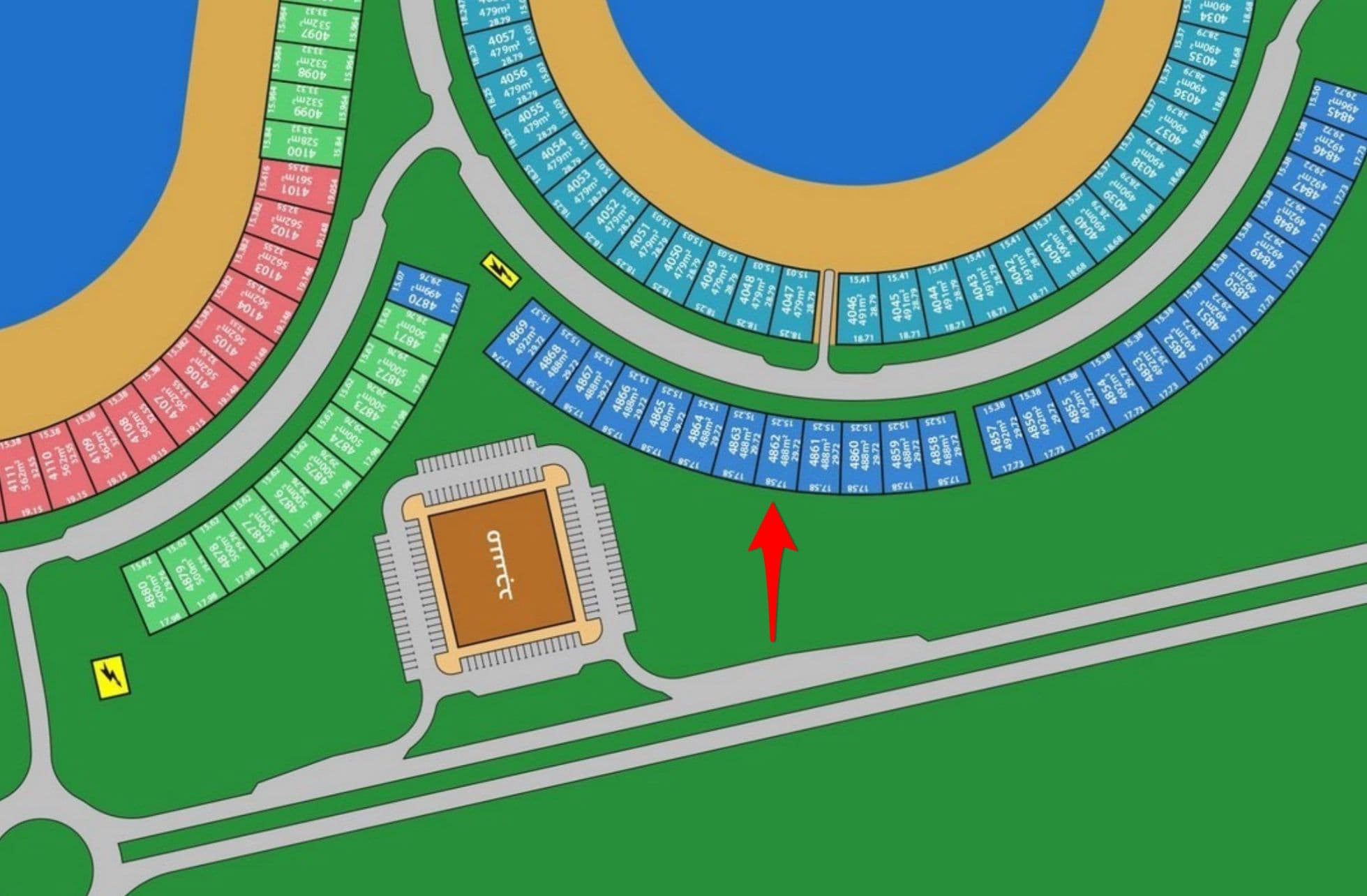 ارض صف ثاني للبيع في البحريه رمز 51946 ارض صف ثاني للبيع في البحريه