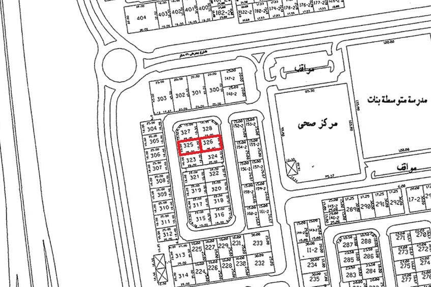 أرضين بجانب بعض للبيع فى الزهراء رمز 52072 أرضين بجانب بعض للبيع فى الزهراء