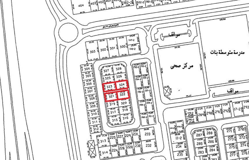 أرضين للبيع فى الزهراء بجانب بعض رمز 52073 أرضين للبيع فى الزهراء بجانب بعض