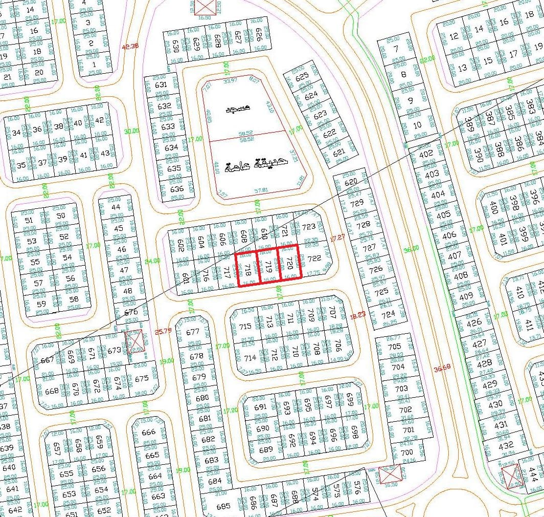 اراضي للبيع في منطقه المسايل رمز 52451 اراضي للبيع في منطقه المسايل