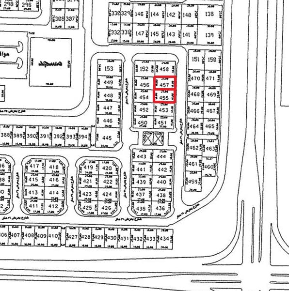 أرضين للبيع فى الزهراء قرب الخدمات رمز 52825 أرضين للبيع فى الزهراء قرب الخدمات