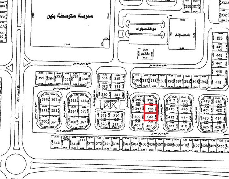 أرضين بجانب بعض للبيع فى الزهراء رمز 52830 أرضين بجانب بعض للبيع فى الزهراء