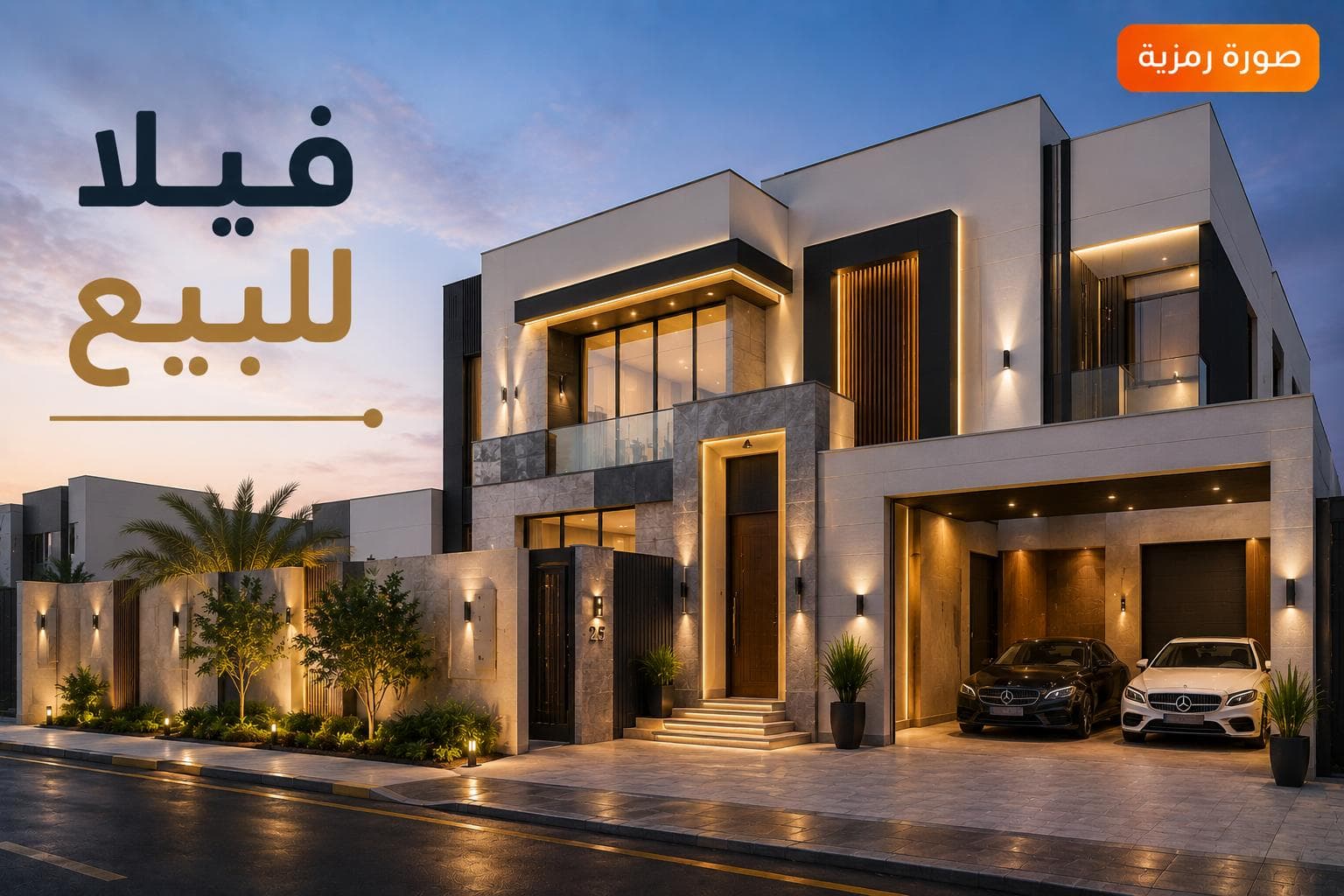 فيلا للبيع فى الفنيطيس سكن المالك رمز 5188 فيلا للبيع فى الفنيطيس سكن المالك