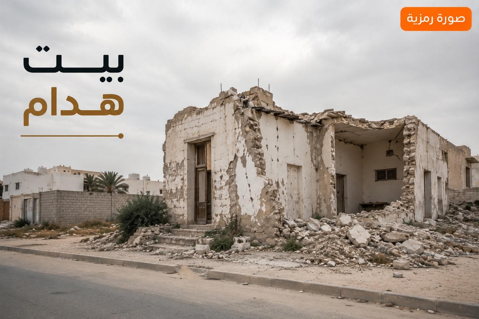 للبيع بيت قديم هدام فى الرميثيه رمز 6605 للبيع بيت قديم هدام فى الرميثيه